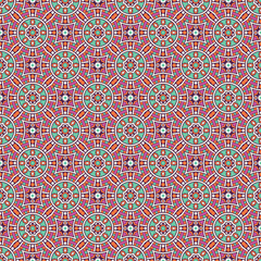 Vintage floral seamless pattern