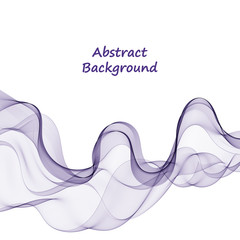 blue vector wave. advertising template. abstract illustration. eps 10