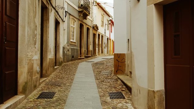 EUROPE IN LOCKDOWN - A popular Mediterranean streets lies deserted after a spike in the number of cases of CORONAVIRUS / COVID-19 infections, with a dramatic impact on social life