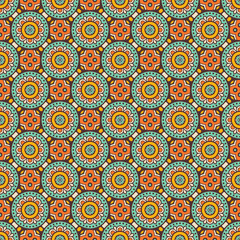 Vintage floral seamless pattern