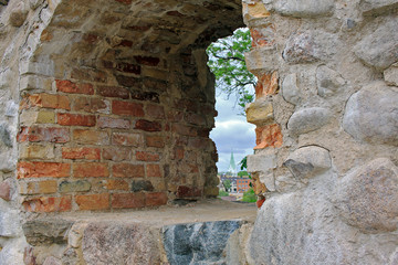 Dobele Castle in Latvia