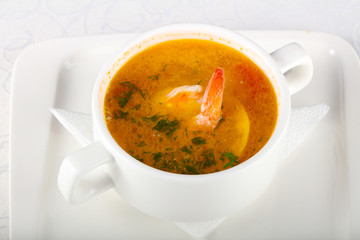 Prawn soup