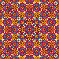 Vintage floral seamless pattern