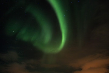 Aurora boreale in Norvegia 