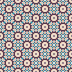 Vintage floral seamless pattern