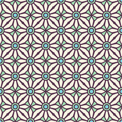 Vintage floral seamless pattern