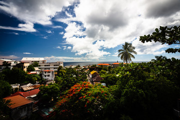 Fototapeta na wymiar Scenic view of Basse-Terre, Guadeloupe