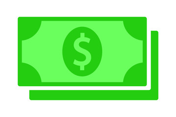 Cash money icon, payment icon.