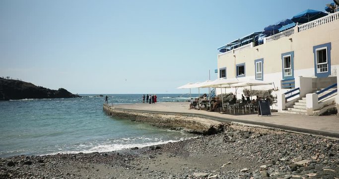 restaurants in the harbour of el cotillo, fuerteventura