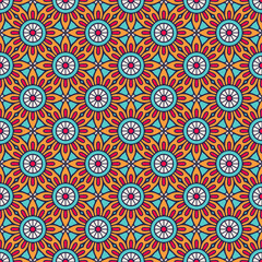 Vintage floral seamless pattern