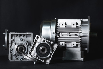 Worm motor, electric motors and equipment for bottling lines, industrial equipment for factories...