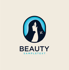 Women Wellness Logo Design Template . women beauty logo Cosmetic Template vector icon design . Beautiful woman Logo Design Illustration . Woman logo for Spa, Fashion & Beauty