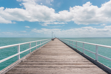 Pier de Hervey Bay, na Austrália