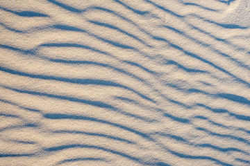 Sand texture. Sandy beach for background. Top view - 336178267