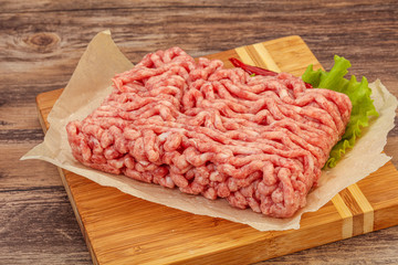Minced meat - pork and beef