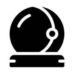 Astronaut outfit icon in line style. Astronaut symbol.
