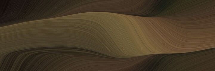 elegant artistic header design with old mauve, very dark green and pastel brown colors. fluid curved flowing waves and curves