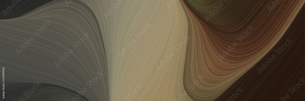 Poster elegant decorative header with old mauve, gray gray and very dark pink colors. fluid curved flowing 
