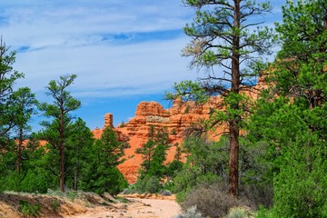 Rock formation in Utah.