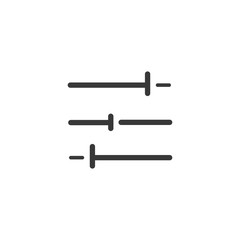 vector music icon.Music and sound icons. Vector illustration. Simplus series