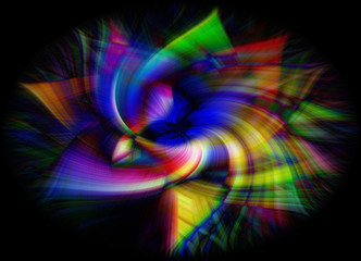 abstract vibrant background with colorful lines