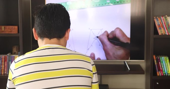 Online learning education distance learning for kids at home Homeschooling during quarantine or Isolation