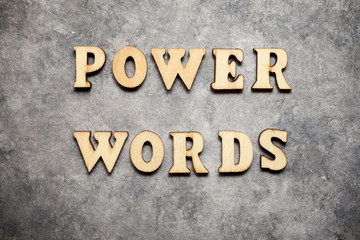 Power words text