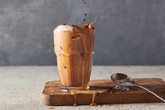 Iced Coffee with Splash