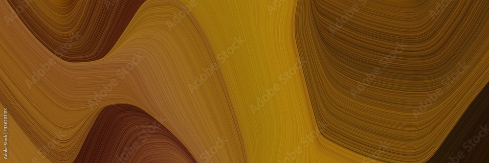 Poster elegant decorative designed horizontal header with brown, very dark red and chocolate colors. fluid 