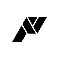P letter logo design vector