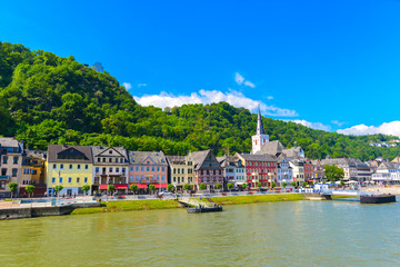Sankt Goar im UNESCO-Welterbe Oberes Mittelrheintal