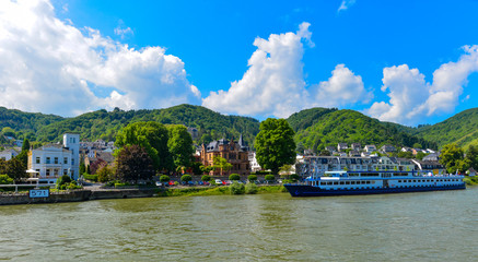 Boppard Stadt im UNESCO-Welterbe Oberes Mittelrhein