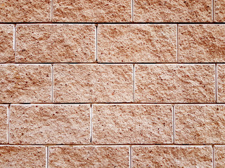 Naklejka premium Color brick wall texture.