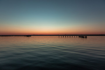 Obraz premium sunset over the sea