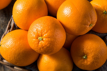 Raw Organic Fresh Oranges