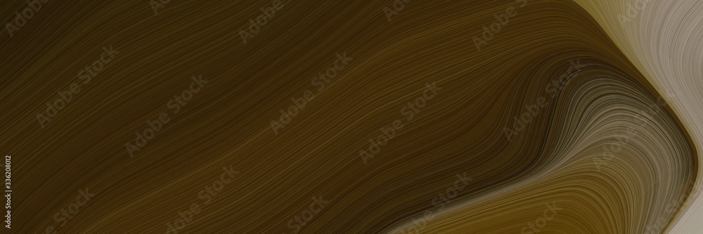 Poster elegant flowing header with very dark green, gray gray and dark olive green colors. fluid curved flo