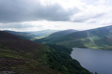 Lake in Wicklow Mountains 
