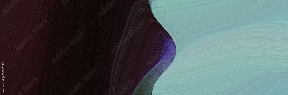 Aufkleber elegant artistic header design with very dark pink, dark gray and dark slate blue colors. fluid curved lines with dynamic flowing waves and curves