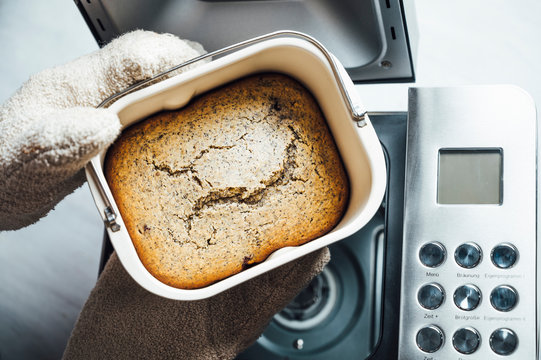 Food: Loaf of fresh sweet bread