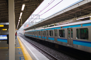 Tokyo Japan Train station in the morning 