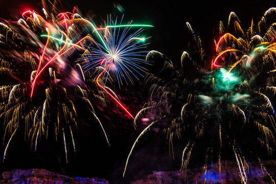 Fireworks Stock Photo