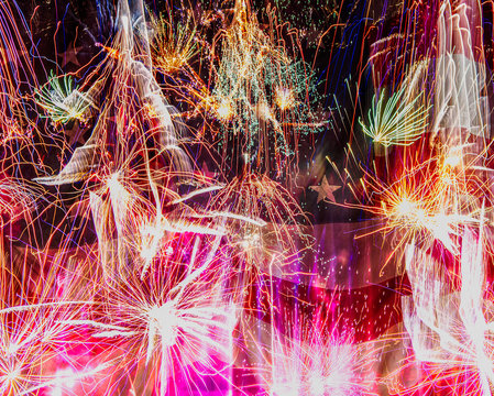 Fireworks Stock Photo