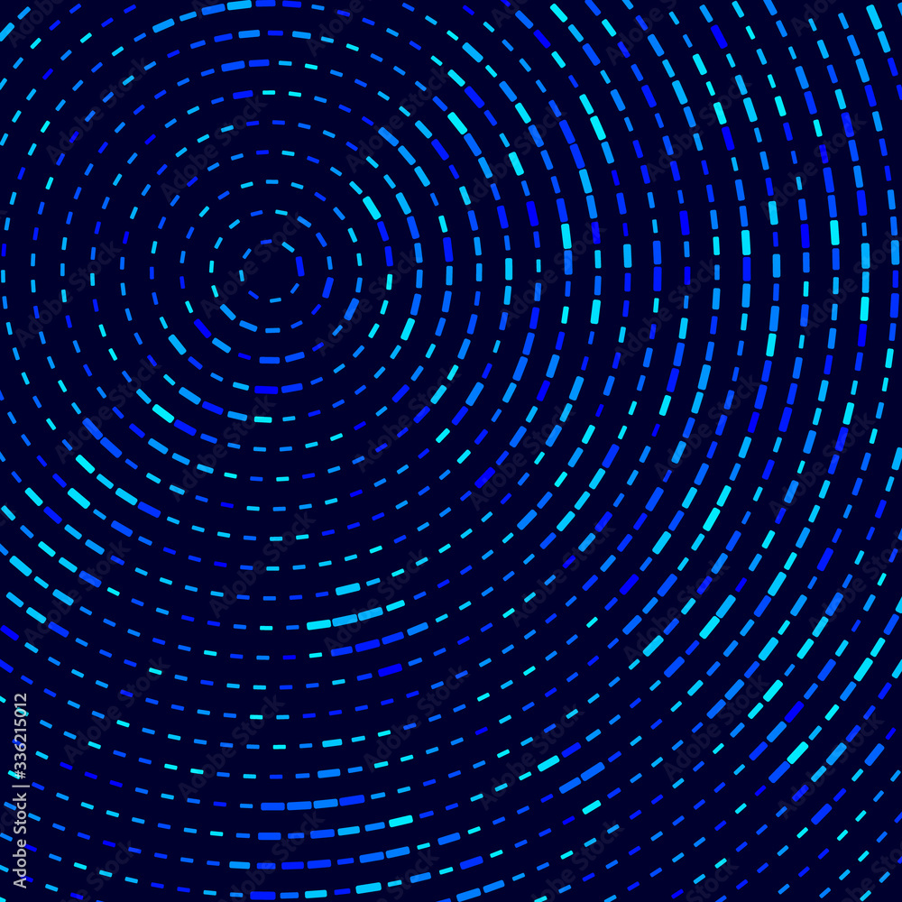 Aufkleber abstract background with blue circles. halftone pattern design for any cover