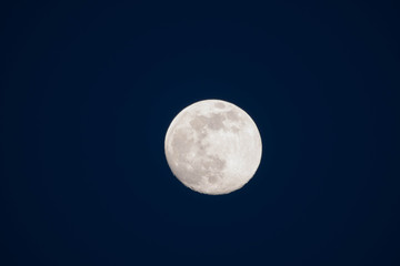 Himmelskörper in der Nacht, Vollmond 
