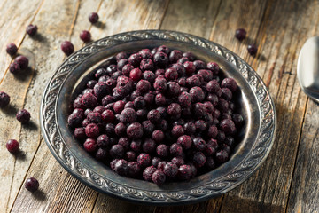 Refreshing Organic Frozen Blueberries