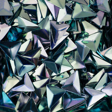 Shiny metallic nail glitter sequins