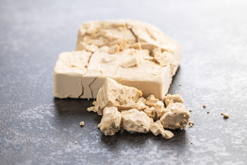 Fresh yeast blocks