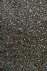 texture of small stones in concrete