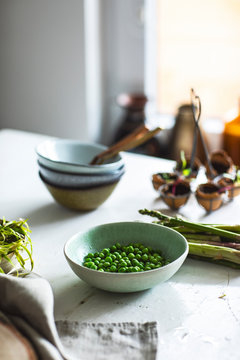 Menu for Today, Asparagus & Beans