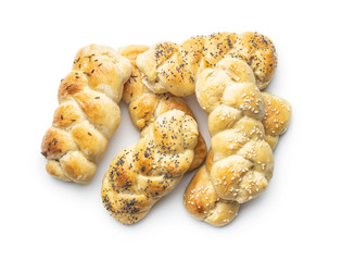 Tasty braided buns